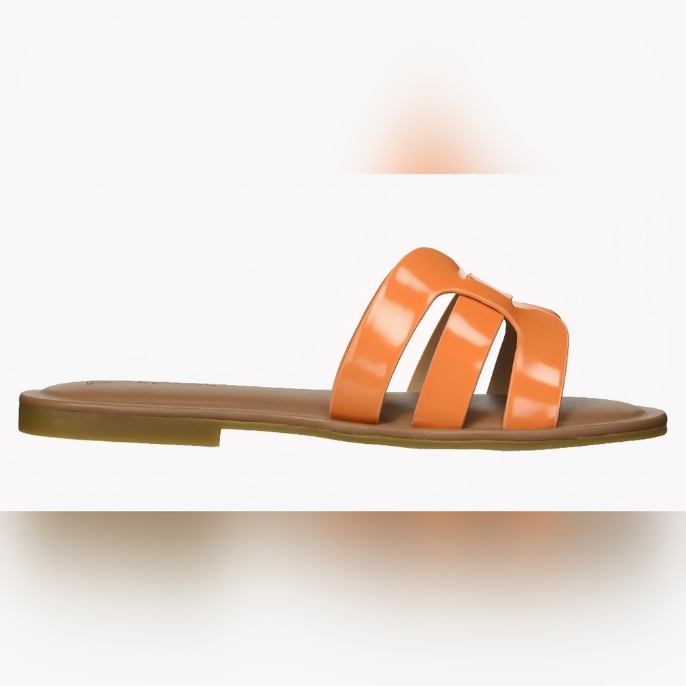 The Drop Women's Monika Flat H-Band Slide Sandal #783, 784, 785, 786 - Picture 10 of 11